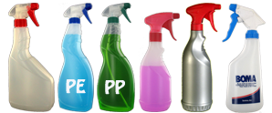 Spray bottles, sprayer, windshield washer bottle, bottle-cleaning wheels, bottle cleaning bathroom